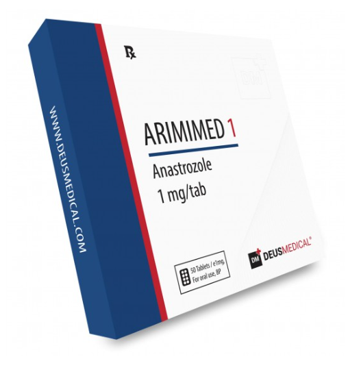 Arimimed 1 — Anastrozol — 50 tabletas de 1 mg