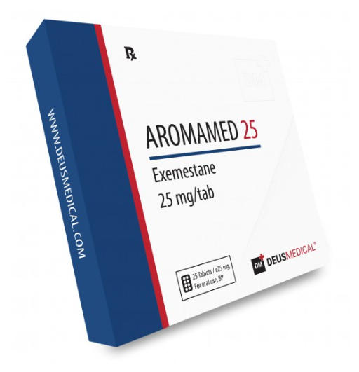 Aromamed 25 — Exemestano — 25 comprimidos de 25 mg
